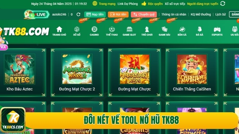 Đôi nét về Tool Nổ Hũ TK88 Đôi nét về Tool Nổ Hũ TK88